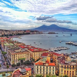 Napoli, Vesuvio e rovine romane