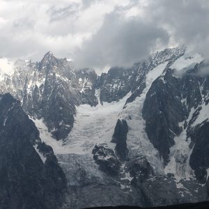 Il Monte Bianco e la Val Ferret