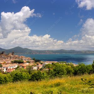 Bracciano: il lago e Castello di Odescalchi