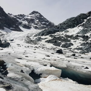 Il riscaldamento climatico al ghiacciaio del Ventina